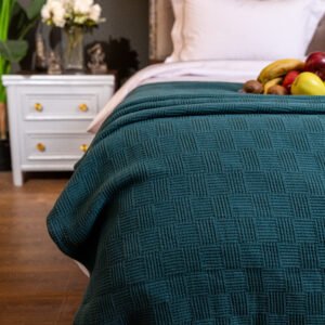 Cozy Knit Tricot Blanket