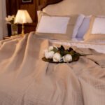 Natural Linen Throw