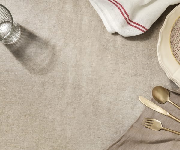 Empty dinner table background